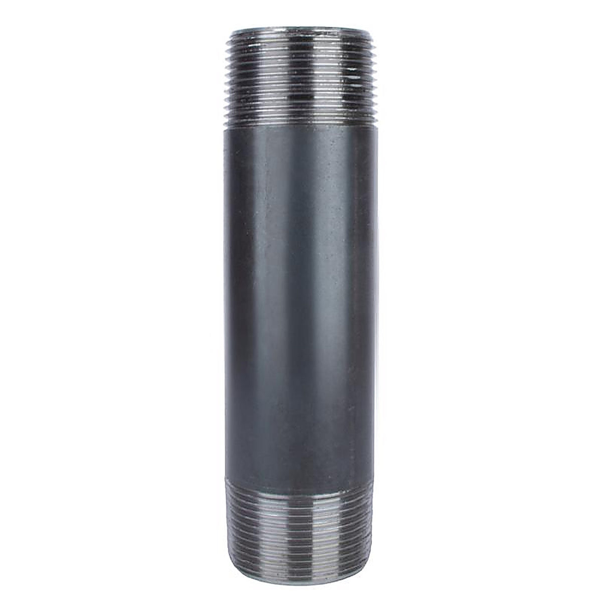 STZ Industries 300U114X6 1-1/4 in. MIP each X 1-1/4 in. D MIP Black Steel 6 in. L Nipple