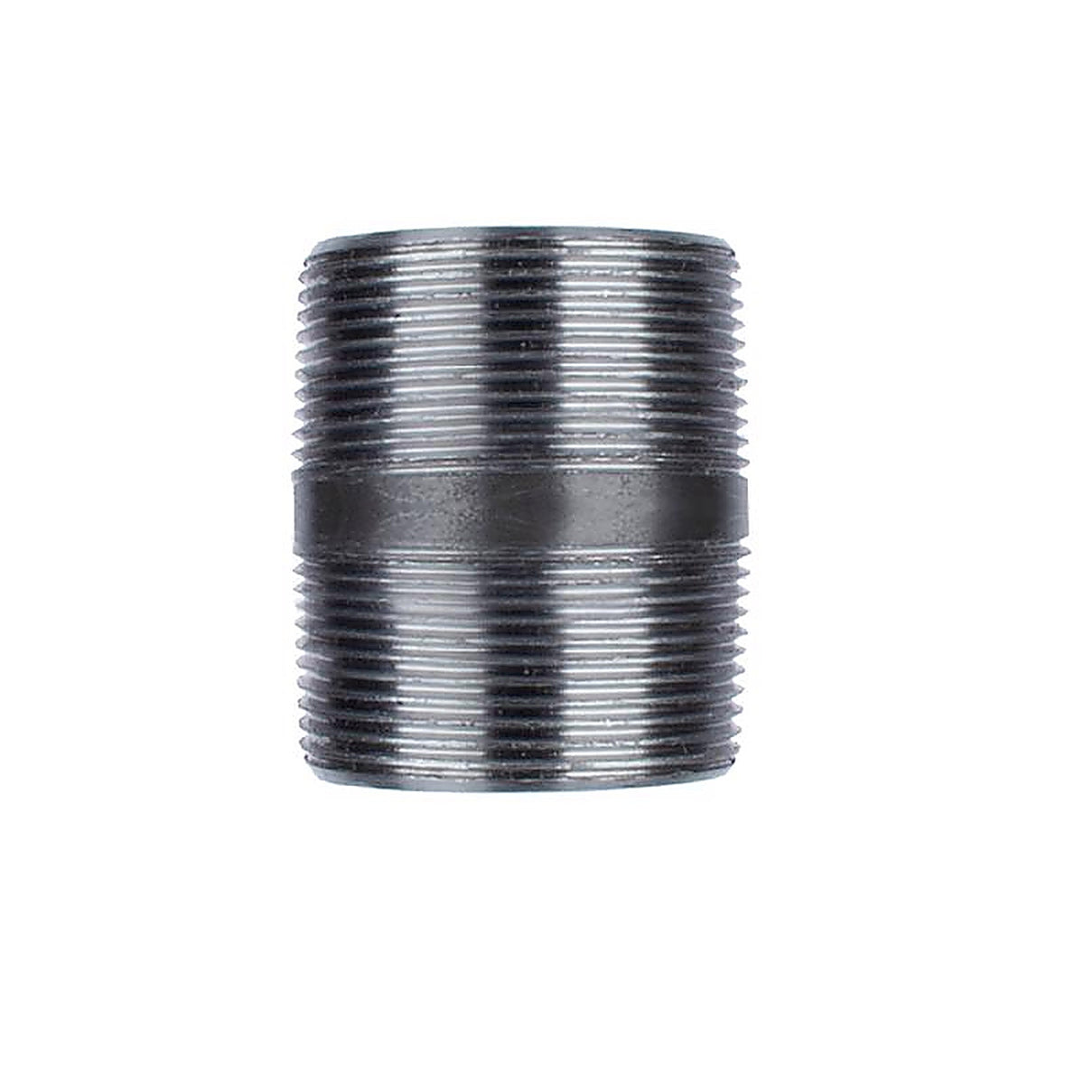 STZ Industries 300U112X2 1-1/2 in. MIP each X 1-1/2 in. D MIP Black Steel 2 in. L Nipple