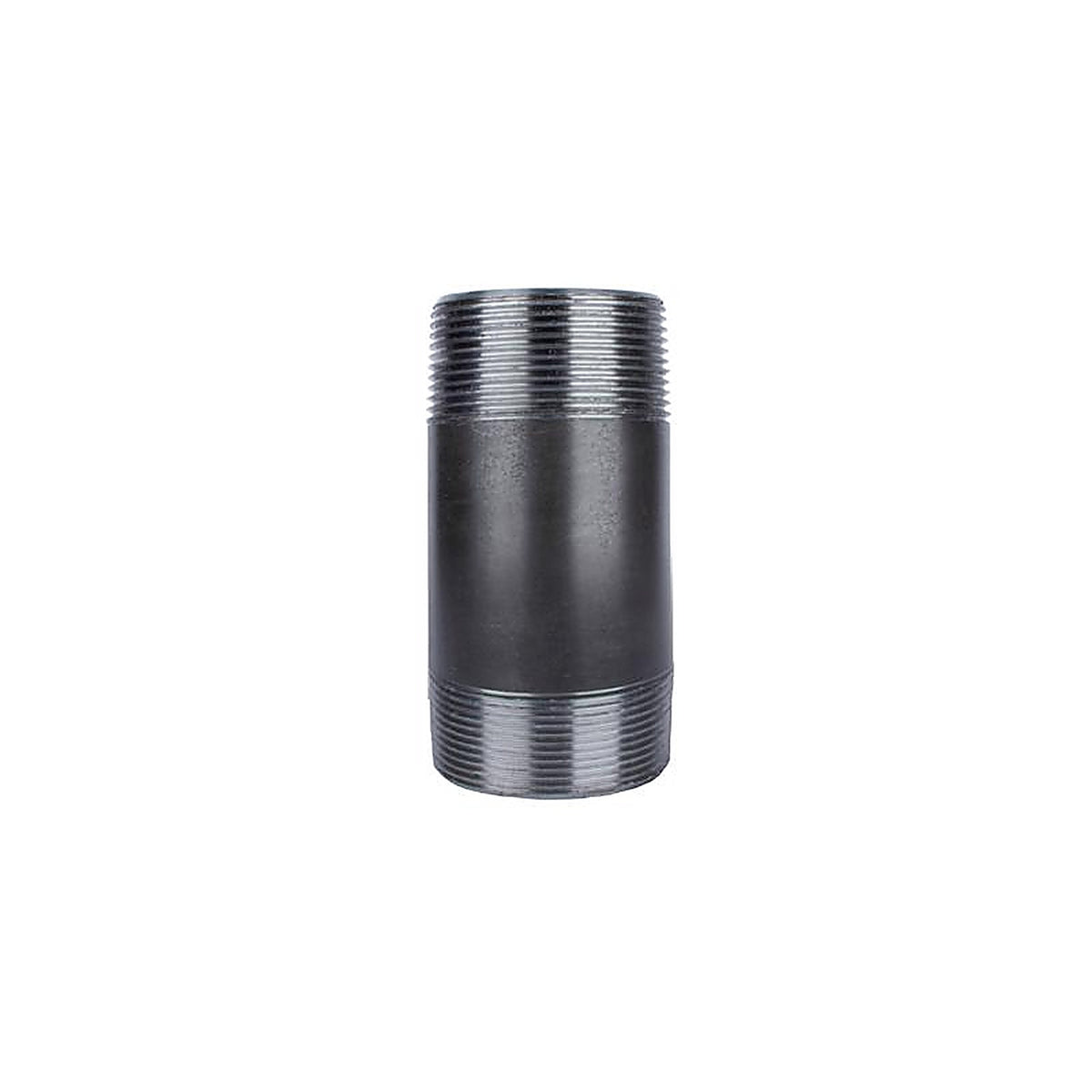 STZ Industries 300U112X4 1-1/2 in. MIP each X 1-1/2 in. D MIP Black Steel 4 in. L Nipple