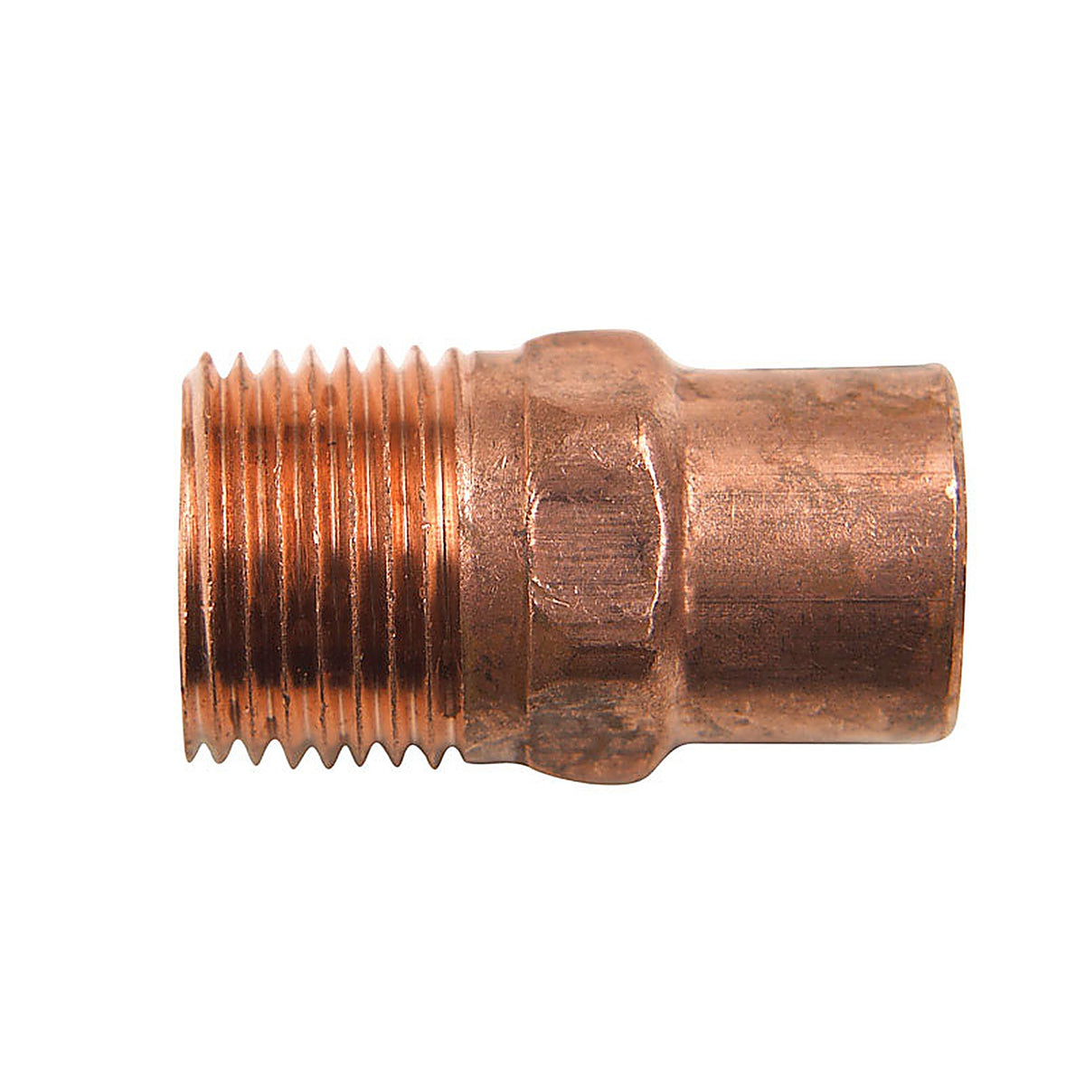Nibco W01180D 3/8 in. Copper X 3/8 in. D MIP Copper Pipe Adapter 1 pk