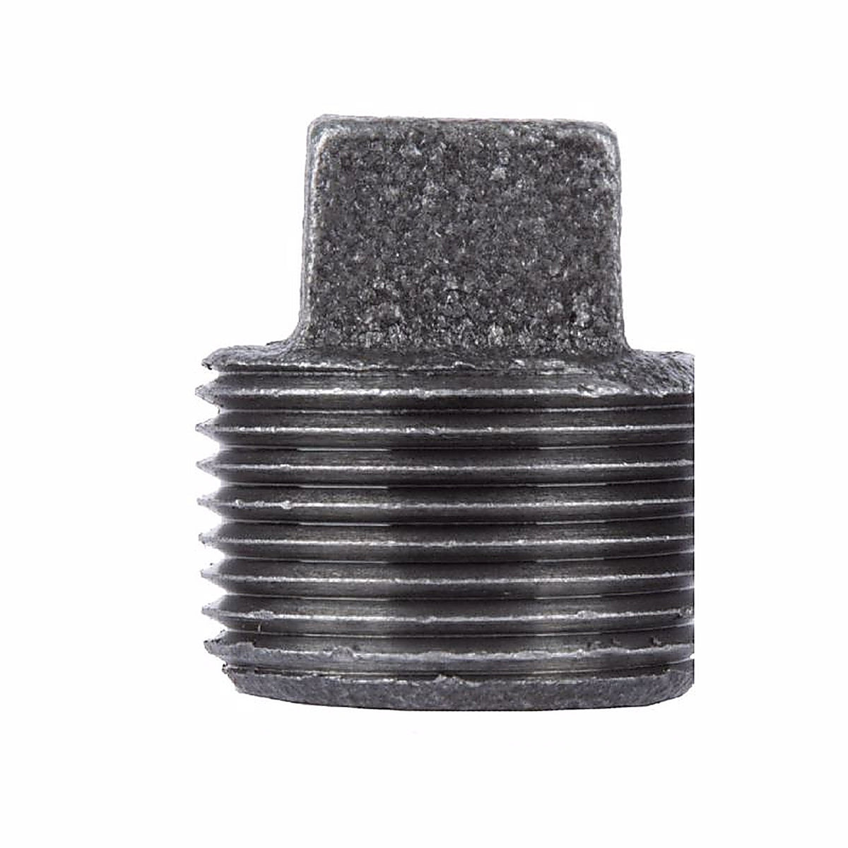 STZ - 310P-38 - Industries 3/8 In. MIP Each Black Malleable Iron Plug