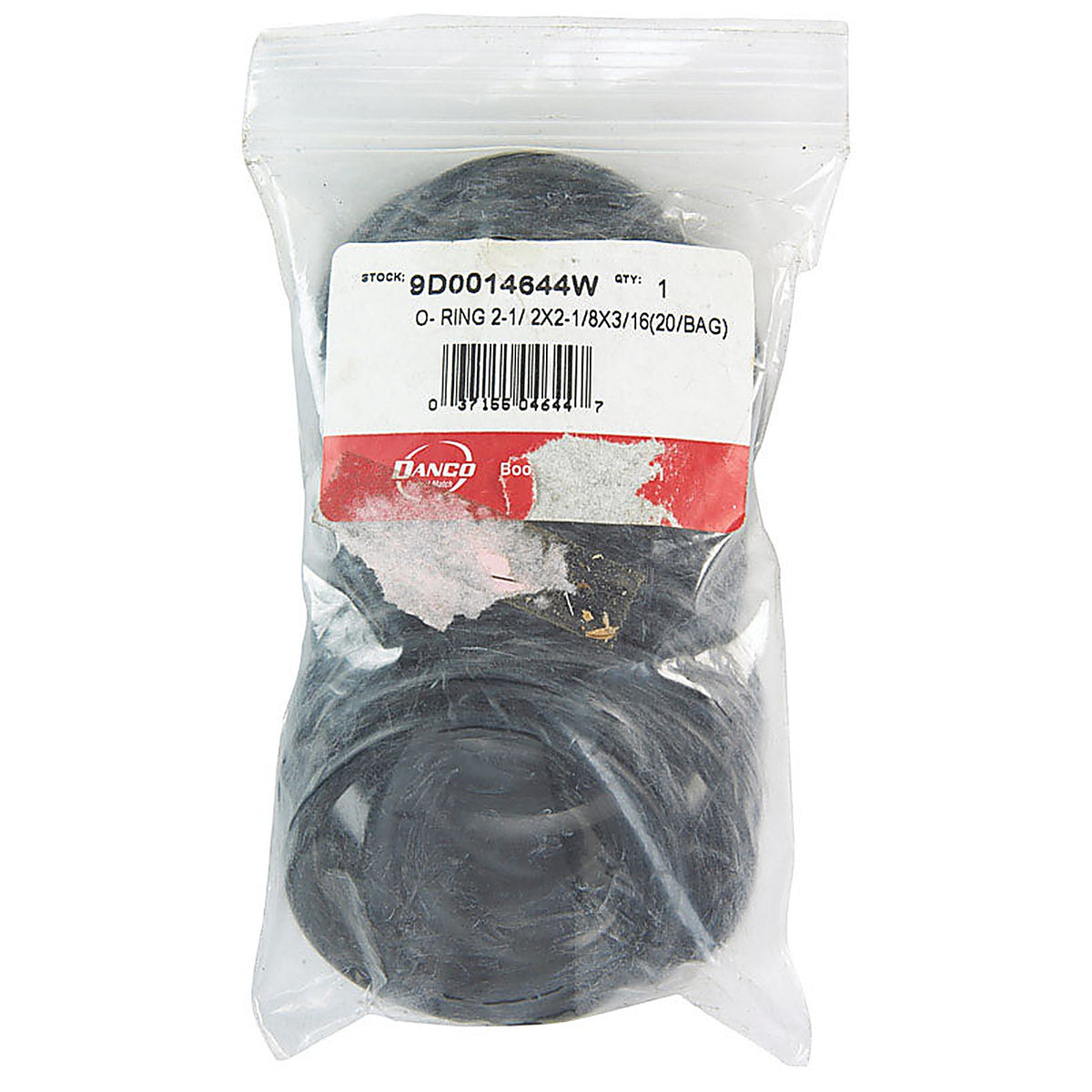 Danco - 14644W - 2-1/2 In. D X 2-1/8 In. D Rubber O-Ring 20 Pack