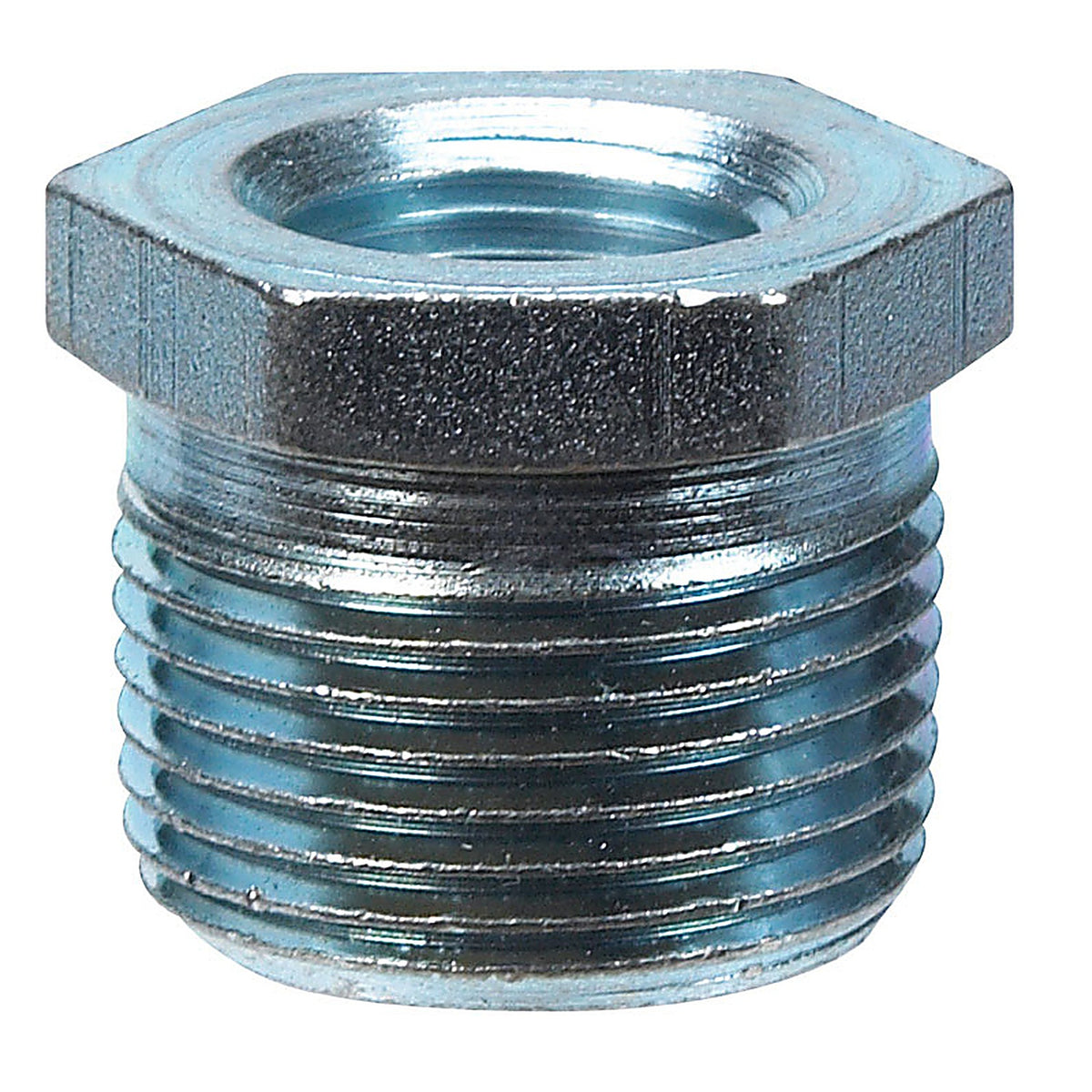 Billco 753288000018 1/4 in. MPT X 1/8 in. D MPT Galvanized Hex Bushing