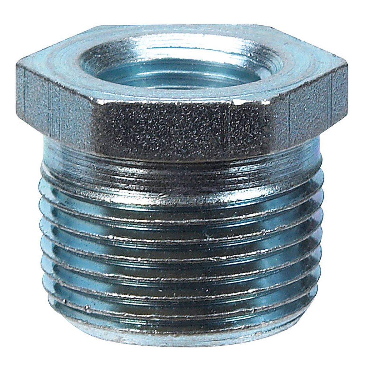 Billco 753288000094 3/4 in. MPT X 3/8 in. D MPT Galvanized Hex Bushing