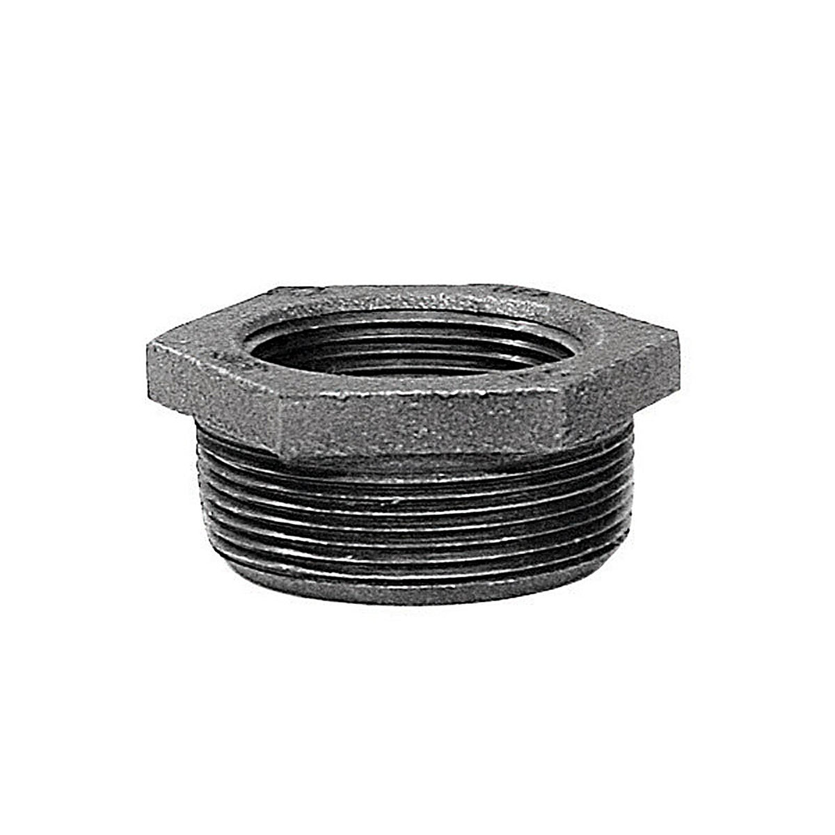 Anvil 8700130746 1 in. MPT x 1/4 in. Dia. FPT Galvanized Malleable Iron Hex Bushing