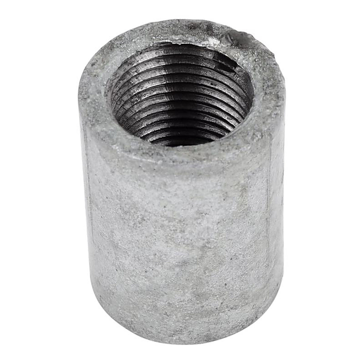 STZ Industries 317UPMCO-38 3/8 in. FIP each X 3/8 in. D FIP Galvanized Malleable Iron Coupling