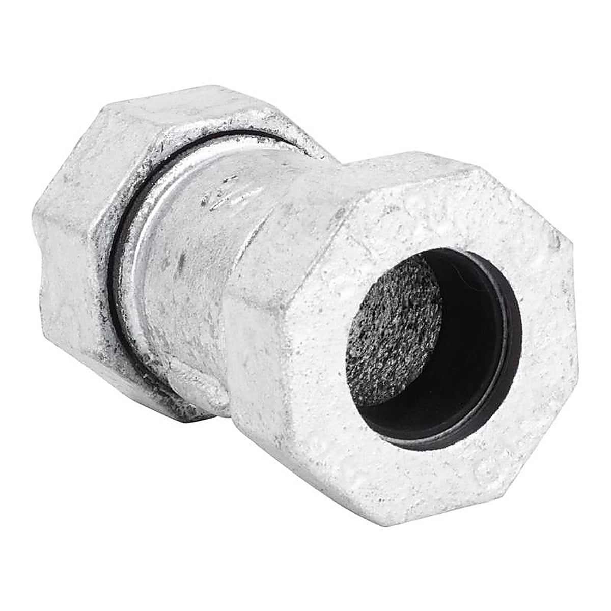 STZ Industries 311CCL-34 3/4 in. Compression X 3/4 in. D Compression Galvanized Malleable Iron 3 in. L Couplin