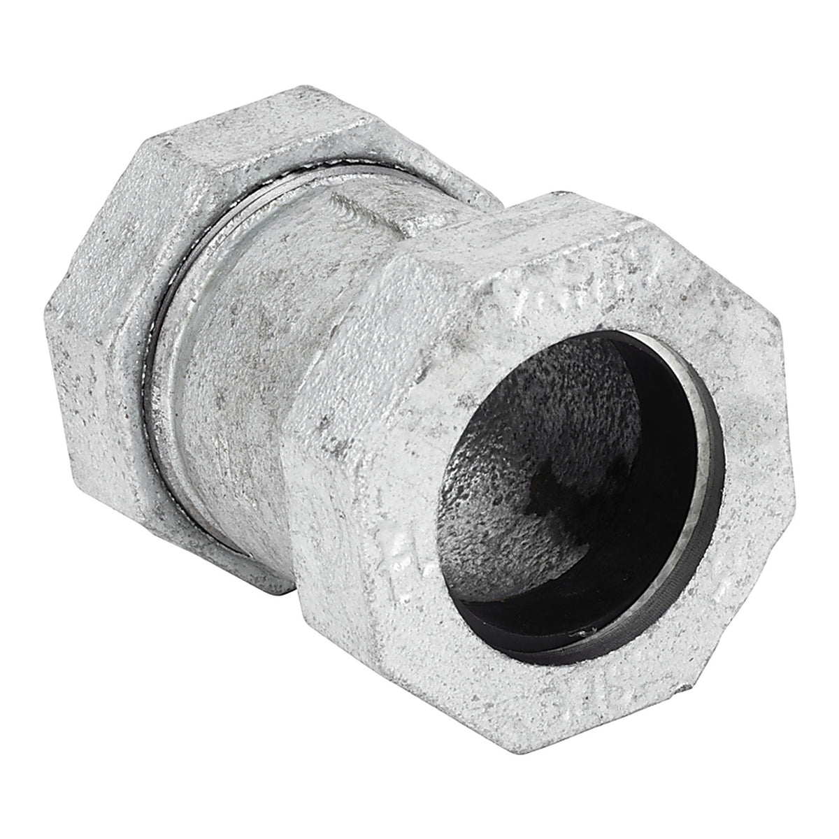 STZ Industries 311CCL-114 1-1/4 in. Compression X 1-1/4 in. D Compression Galvanized Malleable Iron 3 in. L Cou