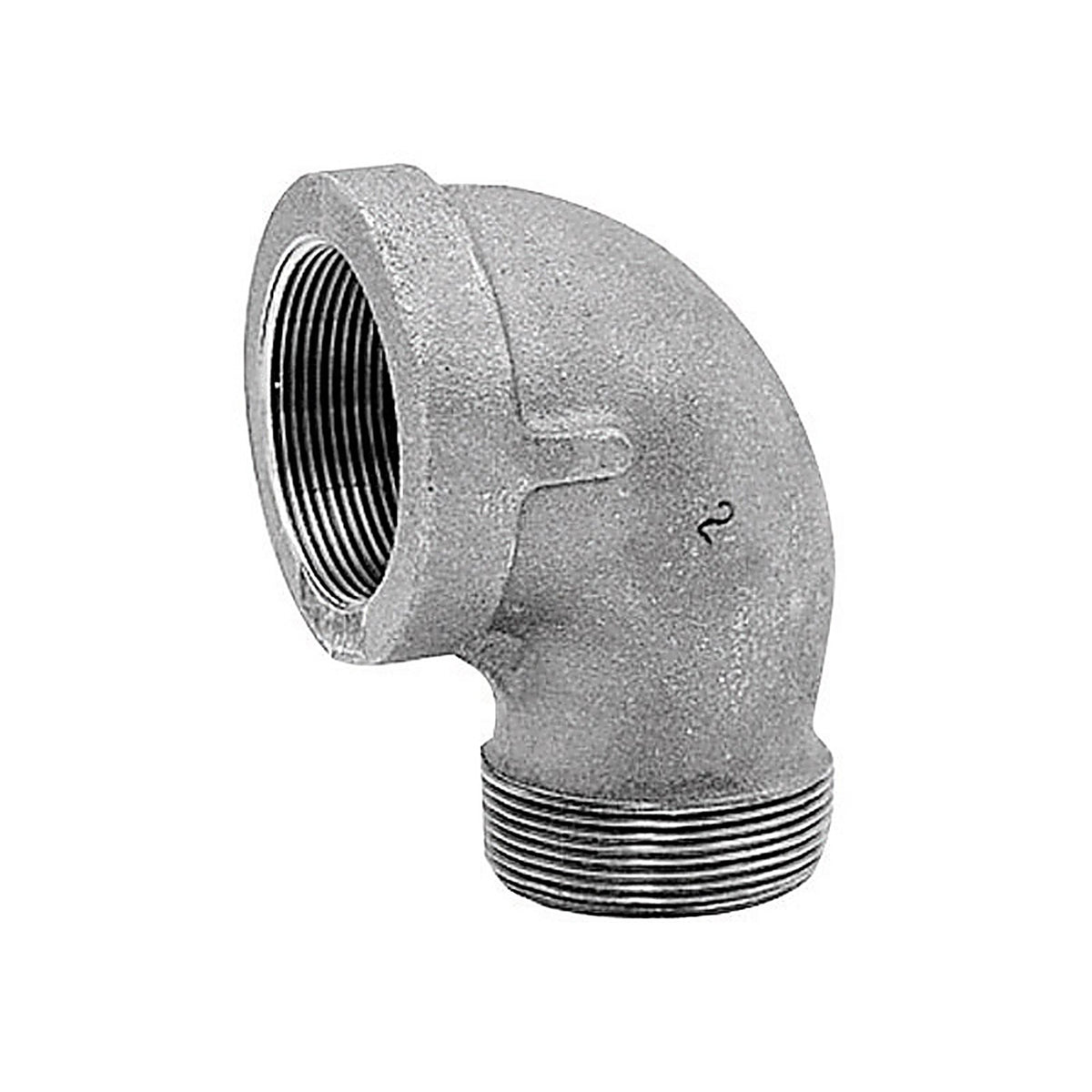 Anvil 8700127650 1/4 in. FPT x 1/4 in. Dia. MPT Galvanized Malleable Iron Street Elbow