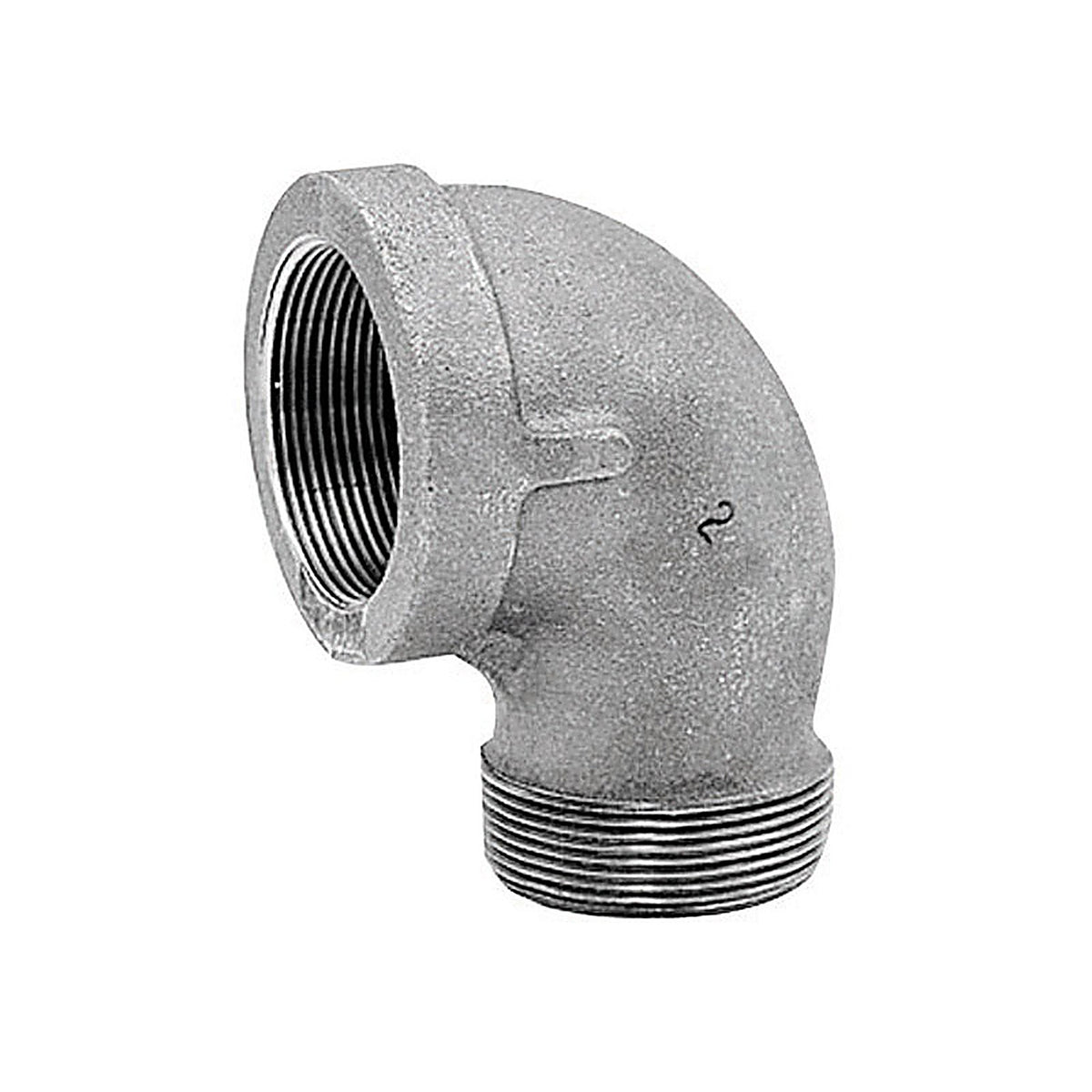 Anvil 8700127759 1/2 in. FPT x 1/2 in. Dia. FPT Galvanized Malleable Iron Street Elbow