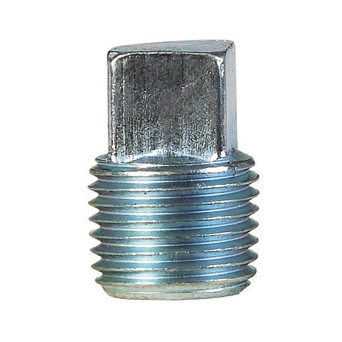 Billco 753288000346 1/2 in. MPT Galvanized Square Head Plug