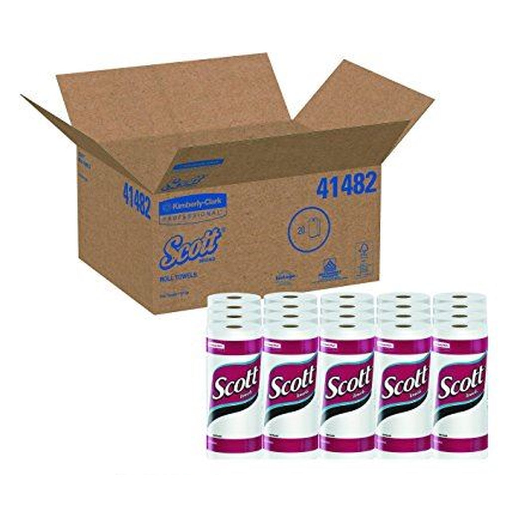 Scott 41482 Kitchen Roll Towels White