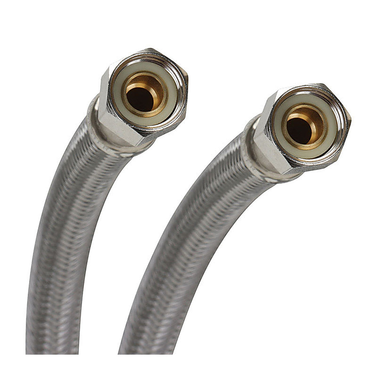 Fluidmaster - 6W60 - 3/8 In. Compression X 3/8 In. D Compression 60 In. Stainless Steel Dishwasher Supply Lin