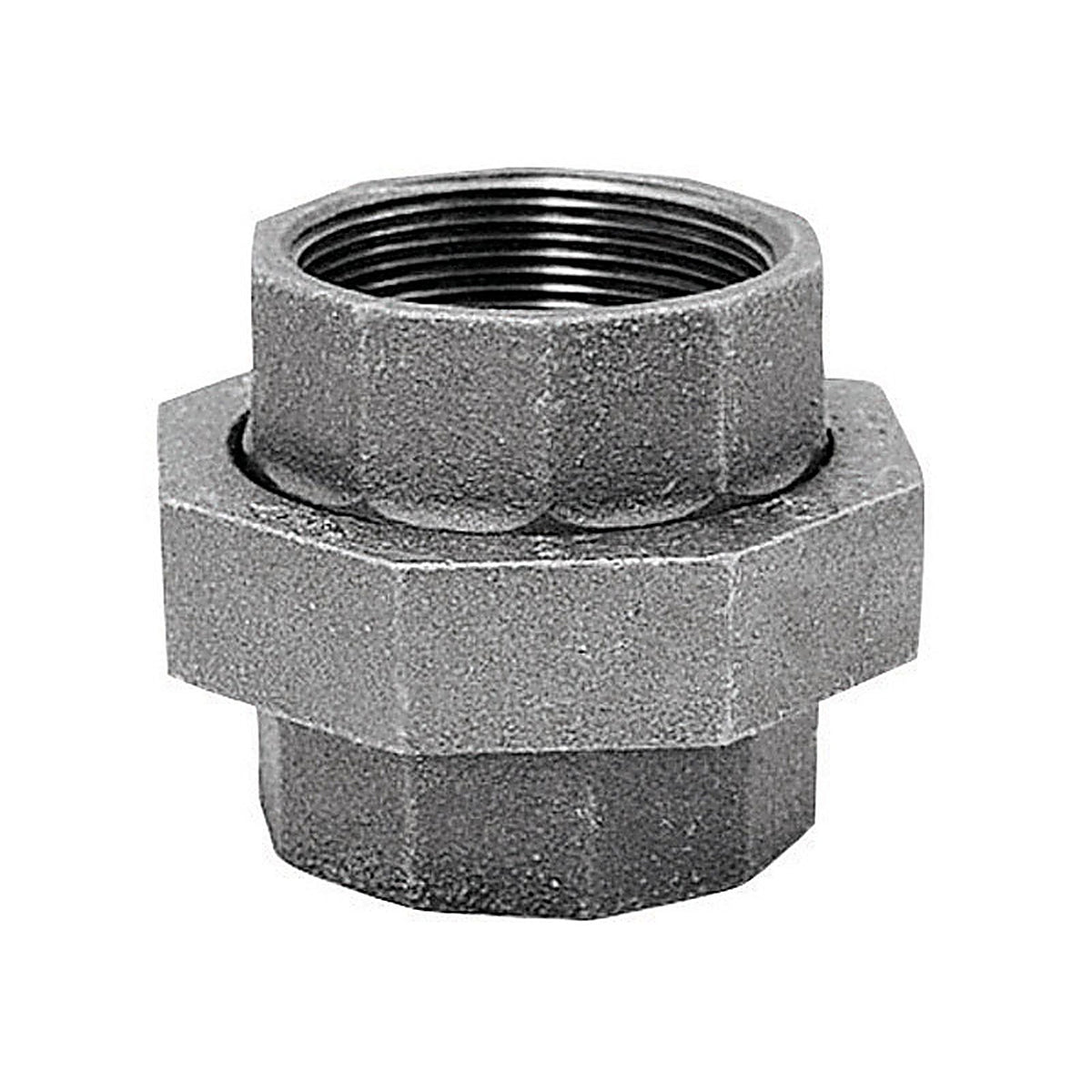 Anvil 8700163309 1/4 in. FPT x 1/4 in. Dia. FPT Galvanized Malleable Iron Union