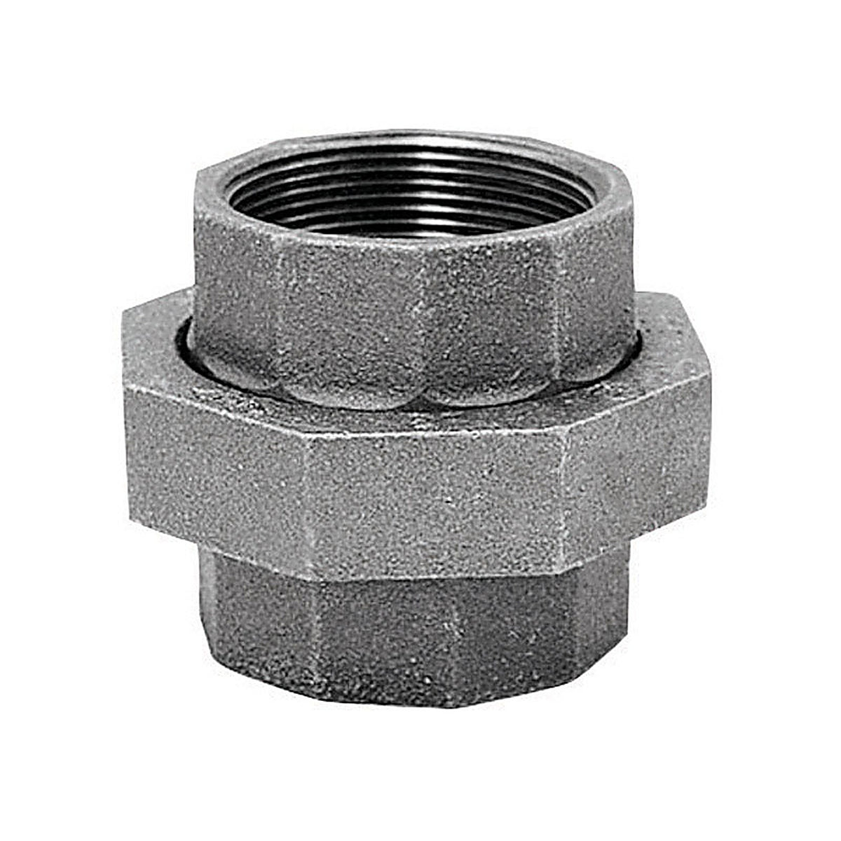 Anvil 8700163358 3/8 in. FPT x 3/8 in. Dia. FPT Galvanized Malleable Iron Union