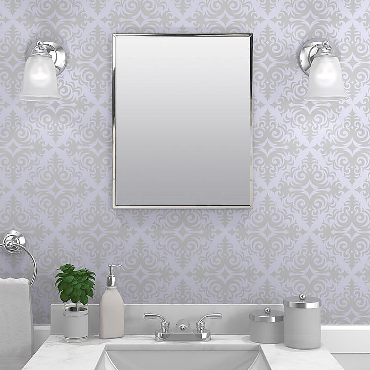 Zenith Home X311 20-1/8 in. H x 16-1/8 in. W x 3.25 in. D Rectangle Medicine Cabinet