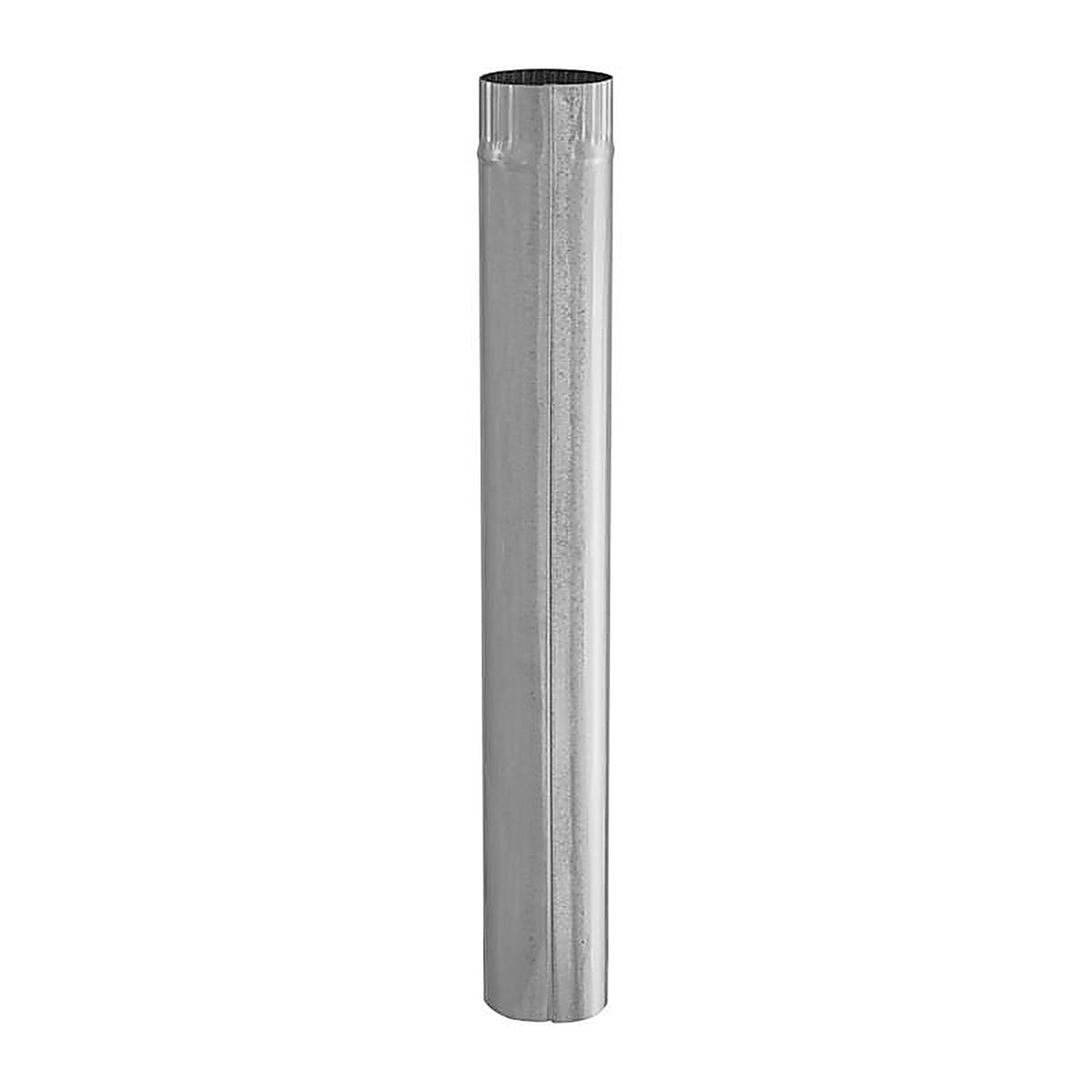 Imperial - GV0345 - 3 In. D X 24 In. L Galvanized Steel Furnace Pipe