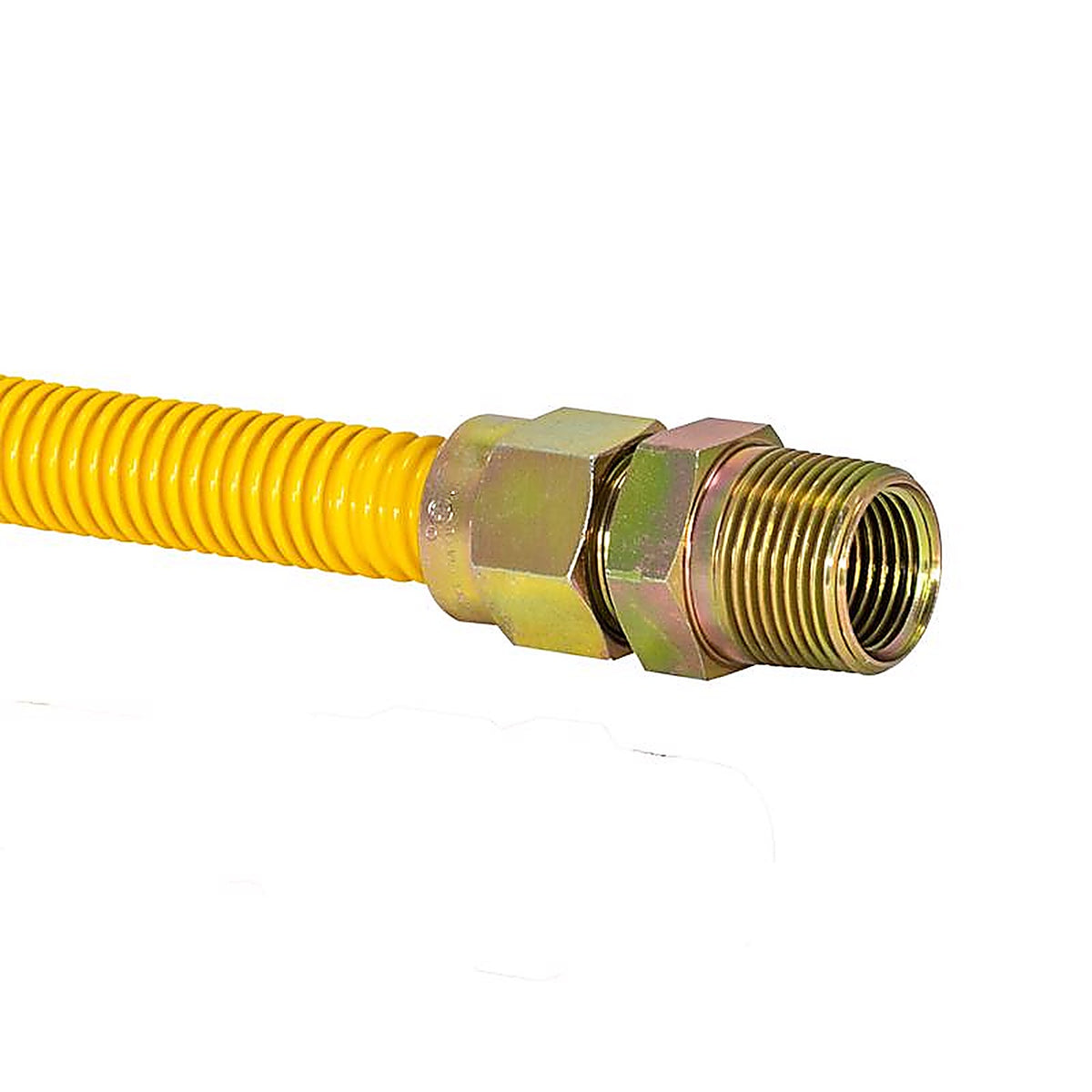 Eastman - 30YE54V536B - 5/8 In. Female Flare X 3/4 In. D MIP 36 In. Stainless Steel Gas Connector