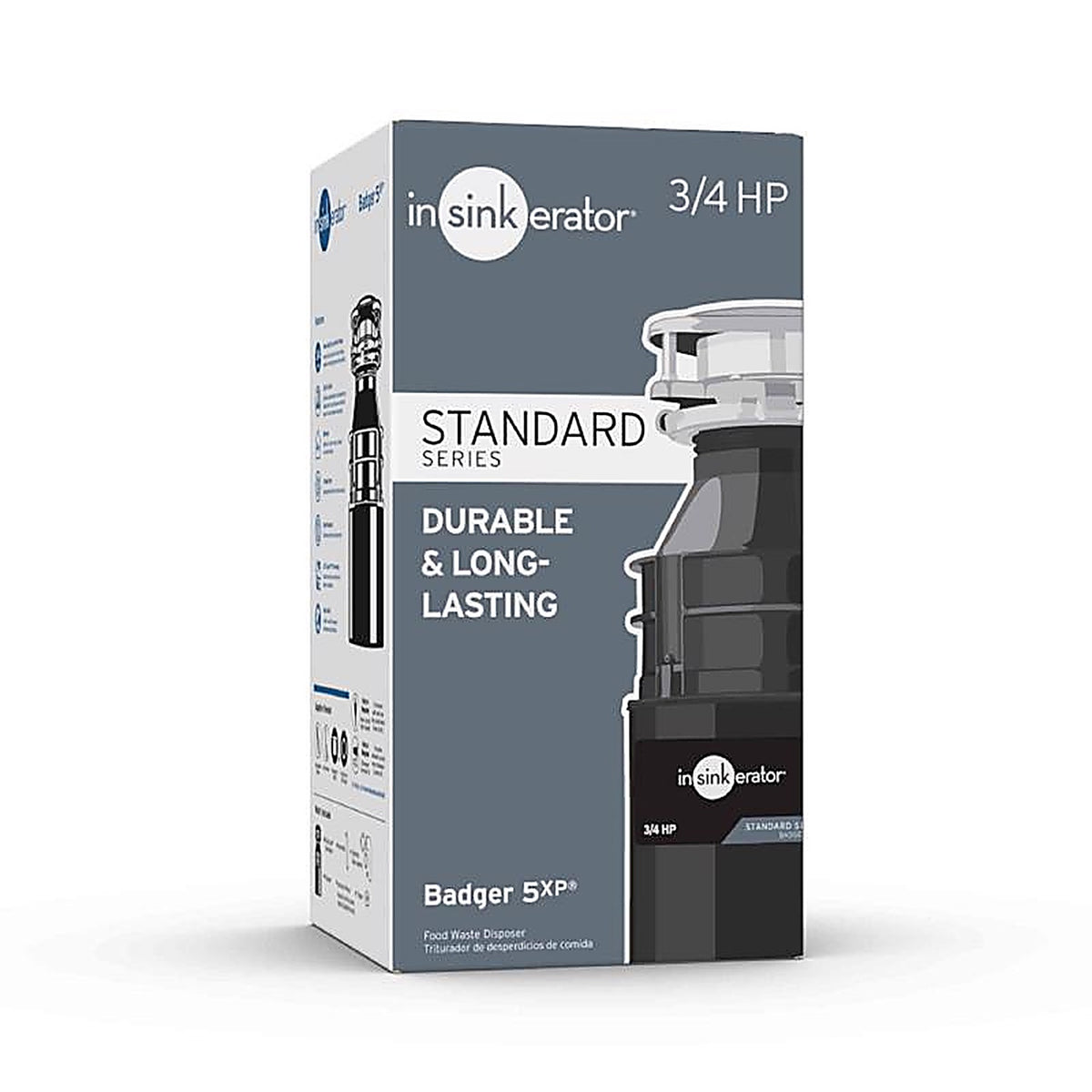InSinkErator - 79326-ISE - Badger 5Xp 3/4 HP Continuous Feed Garbage Disposal