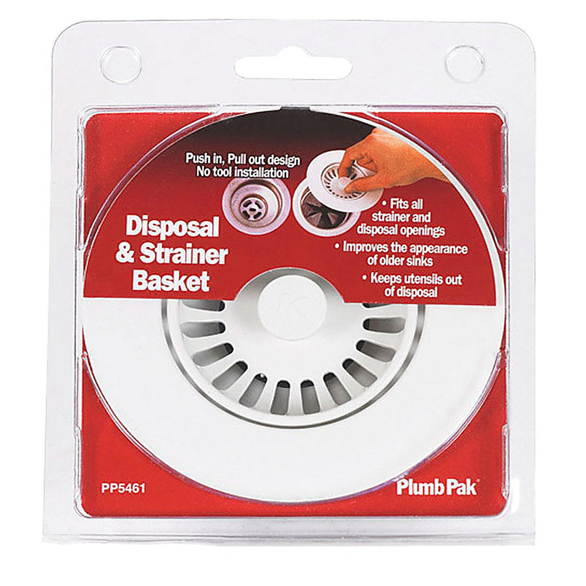 Keeney K5461 Pop-In Stopper Cover 3-1/2 in. D