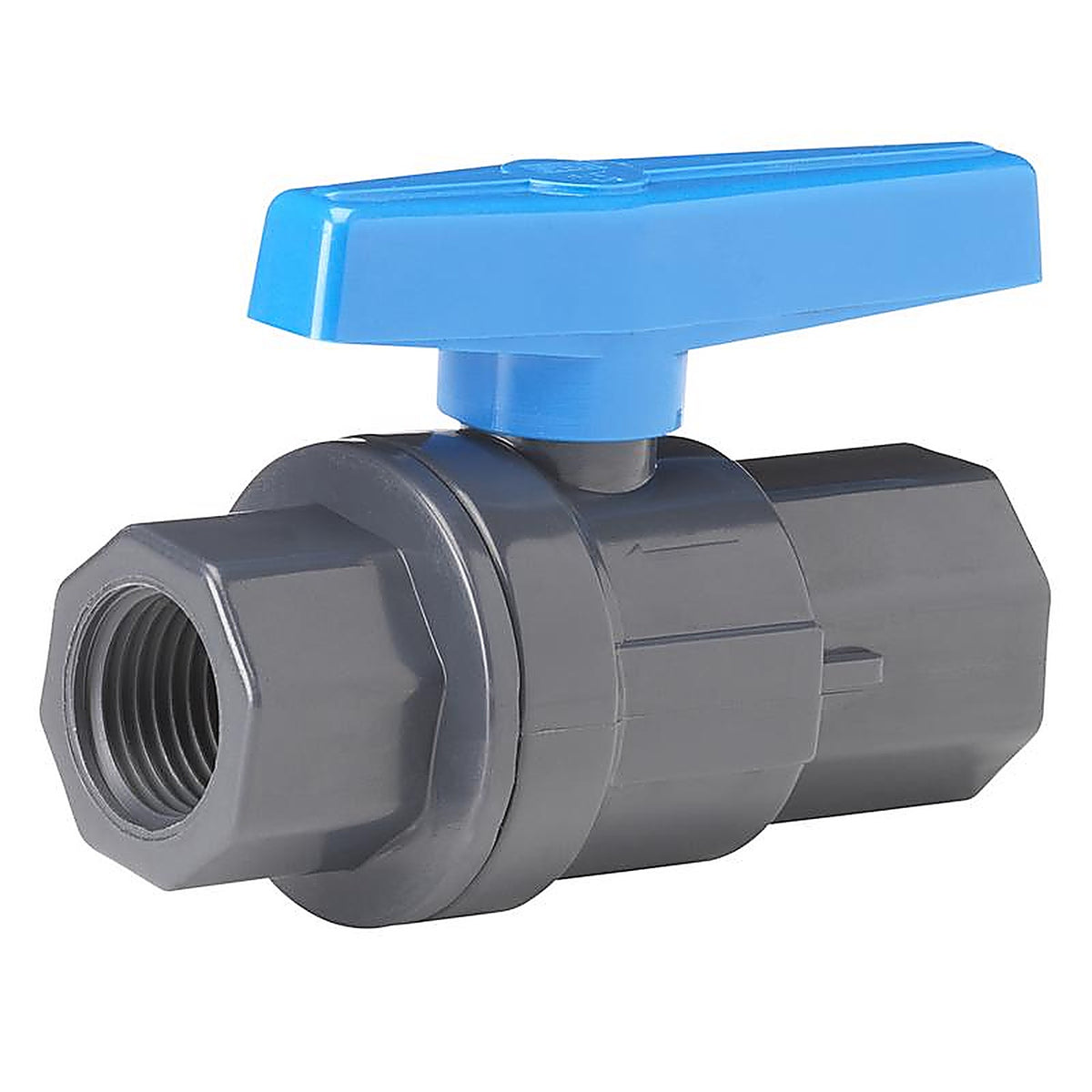 Homewerks - VBVP80LTB4B - 3/4 In. PVC Fip Ball Valve Full Port Quarter-Turn Lever for Non-Potable Water
