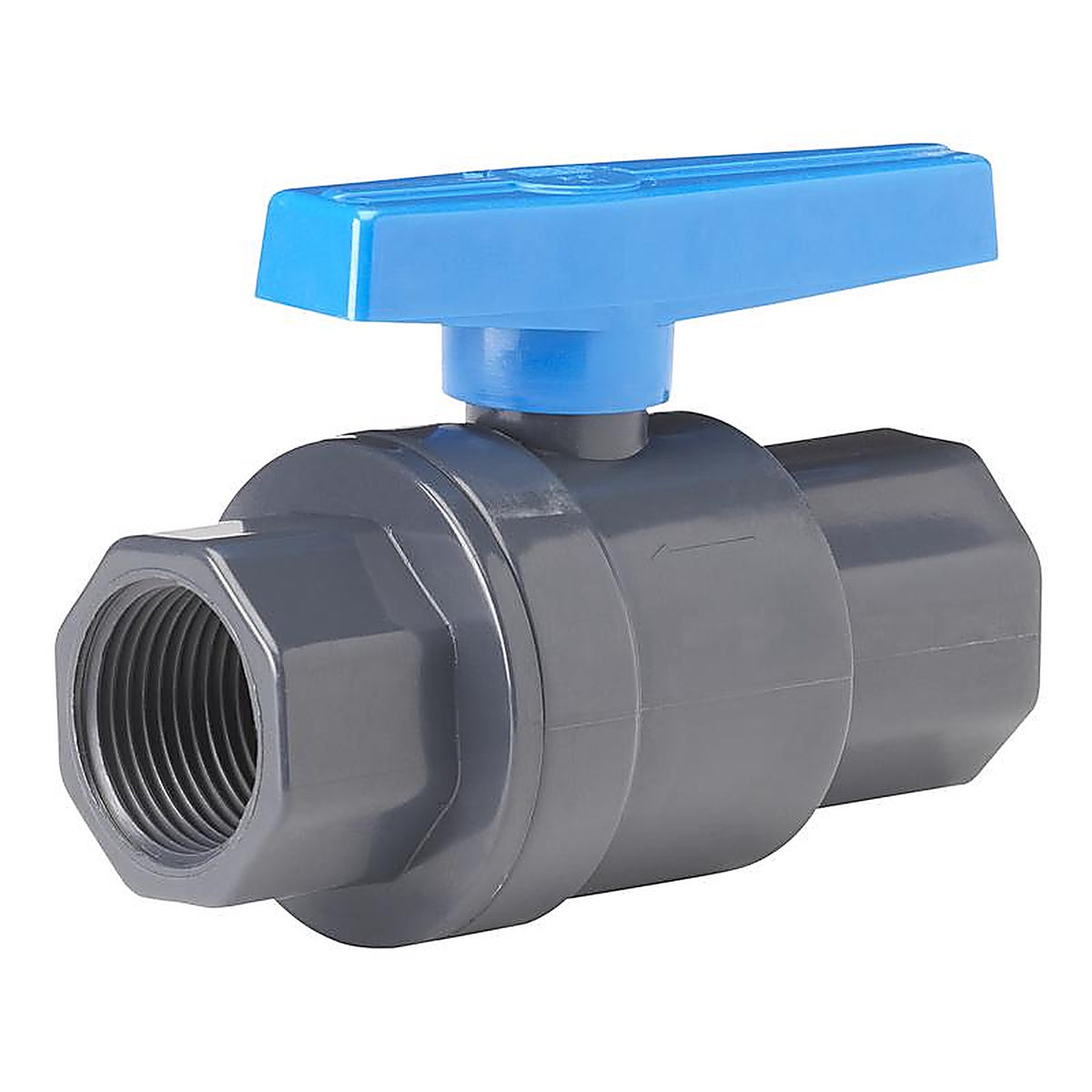 Homewerks - VBVP80LTB5B - 1 In. PVC Fip Ball Valve Full Port Quarter-Turn Lever for Non-Potable Water