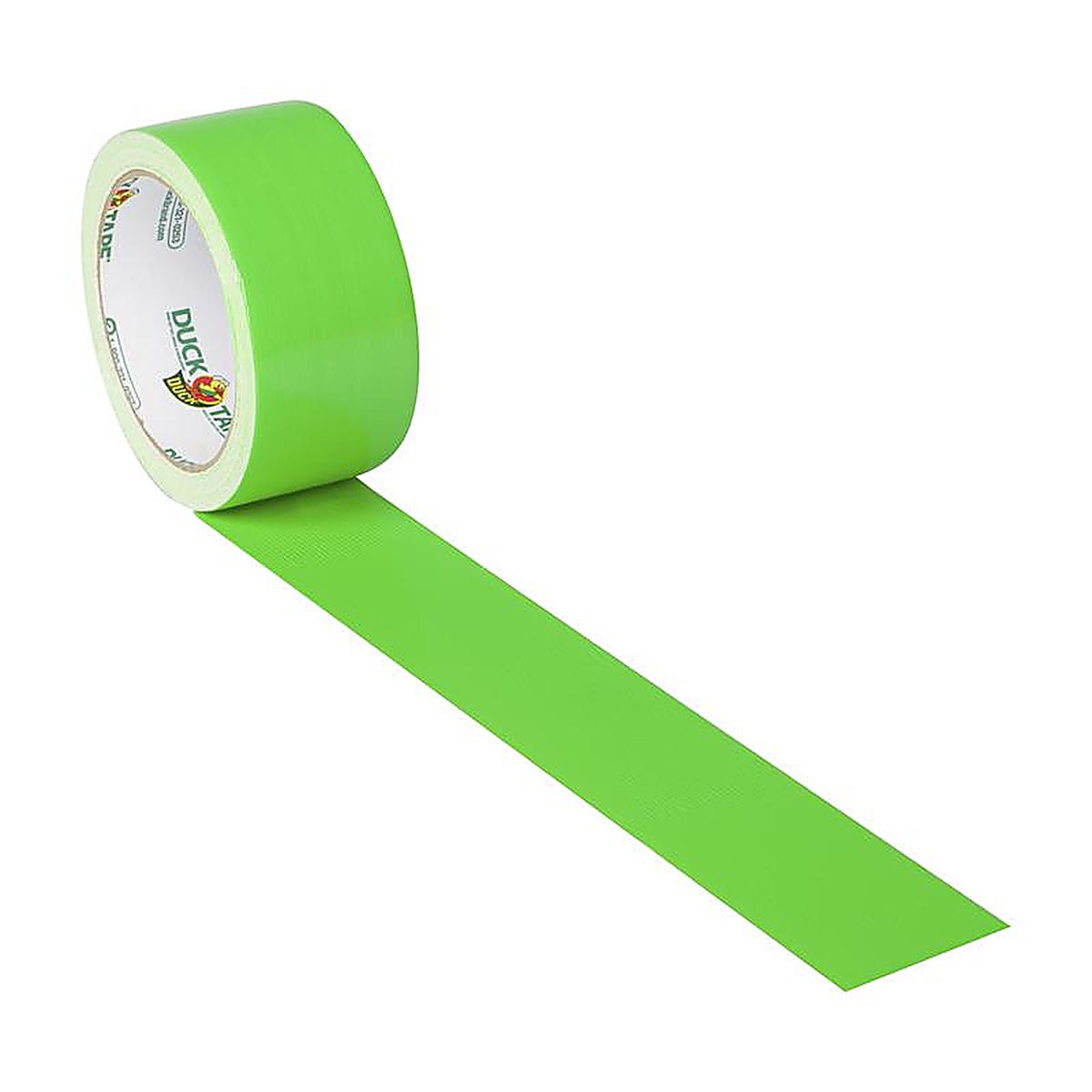 Duck 1265018 1.88 in. W x 15 yd. L Neon Green Solid Duct Tape