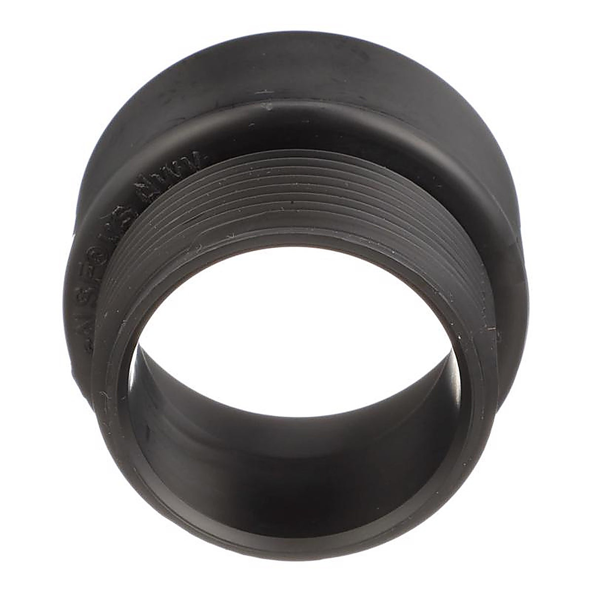 Charlotte Pipe ABS001090800 1-1/2 in. Hub x 1-1/2 in. Dia. MPT ABS Adapter