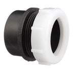 Charlotte Pipe ABS00103P0800 1-1/2 in. Spigot x 1-1/2 in. Dia. Slip ABS Trap Adapter
