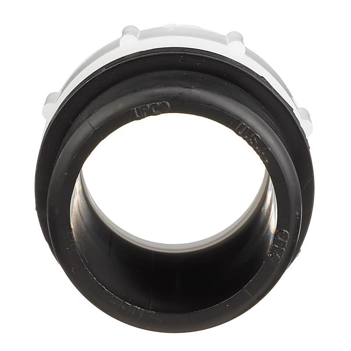 Charlotte Pipe ABS00103P0800 1-1/2 in. Spigot x 1-1/2 in. Dia. Slip ABS Trap Adapter