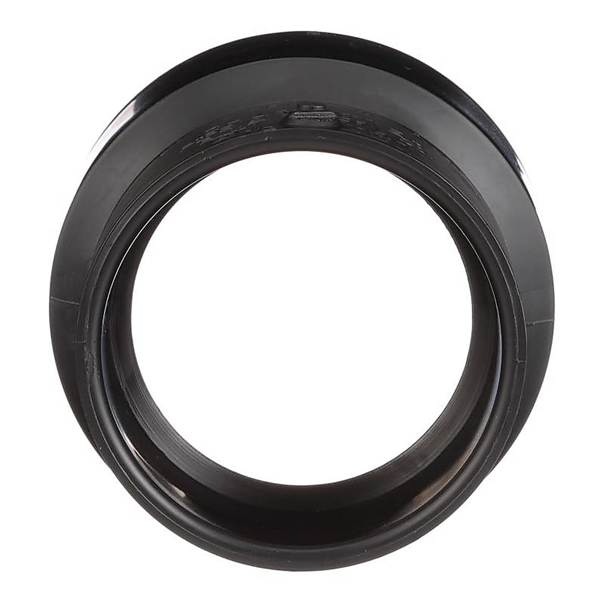 Charlotte Pipe ABS001170600 4 in. Hub x 3 in. Dia. Hub ABS Coupling
