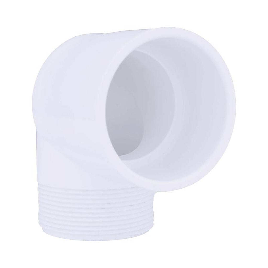 Charlotte Pipe PVC023061600 2 in. Slip x 2 in. Dia. MPT PVC Street Elbow
