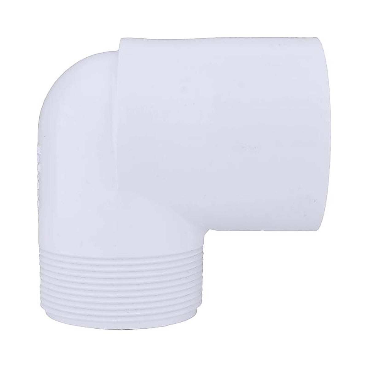 Charlotte Pipe PVC023061600 2 in. Slip x 2 in. Dia. MPT PVC Street Elbow