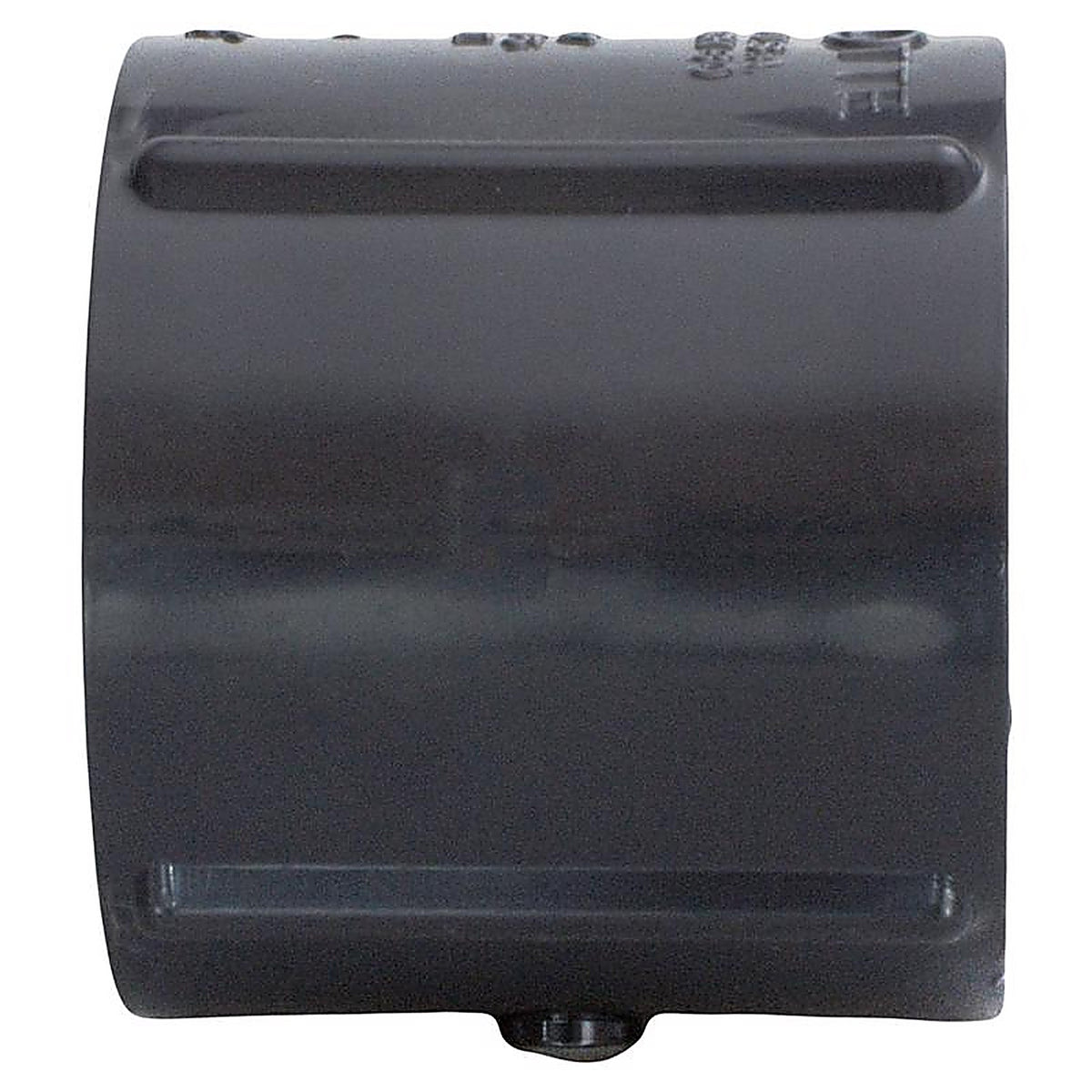 Charlotte Pipe PVC081021800 Schedule 80 1-1/2 in. FPT x 1-1/2 in. Dia. FPT PVC Coupling