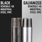 Mueller 568-070AH 2 in. MPT x 7 in. L Galvanized Steel Nipple