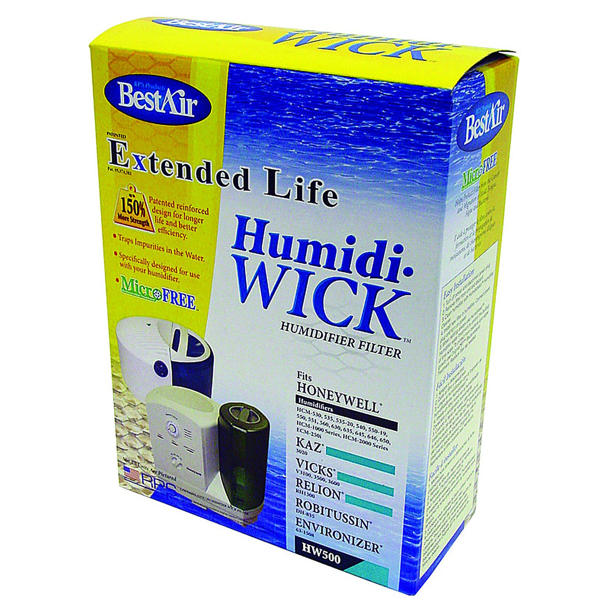 BestAir HW500-PDQ-3 Humidifier Filter 1 pk