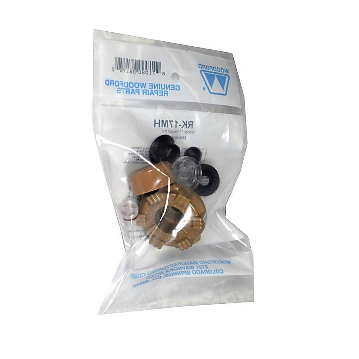 Woodford RK-17MH 1/2 in. MIP T Hose Anti-Siphon Brass Repair Kit