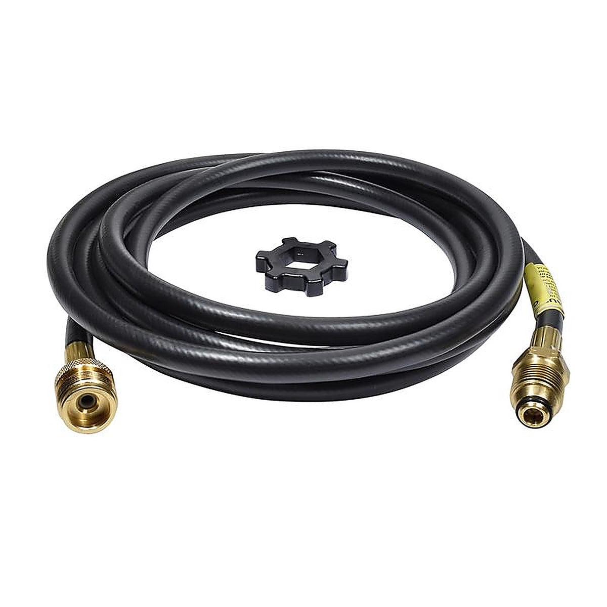 Mr. Heater F273702 12 ft. L Brass/Plastic Excess Flow Soft Nose P.O.L Hose Assembly