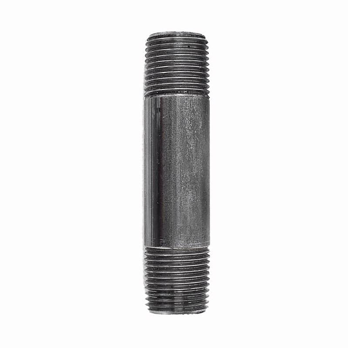 STZ Industries 308UP14X312 1/4 in. MIP each X 1/4 in. D MIP in. Black Steel 3-1/2 in. L Nipple
