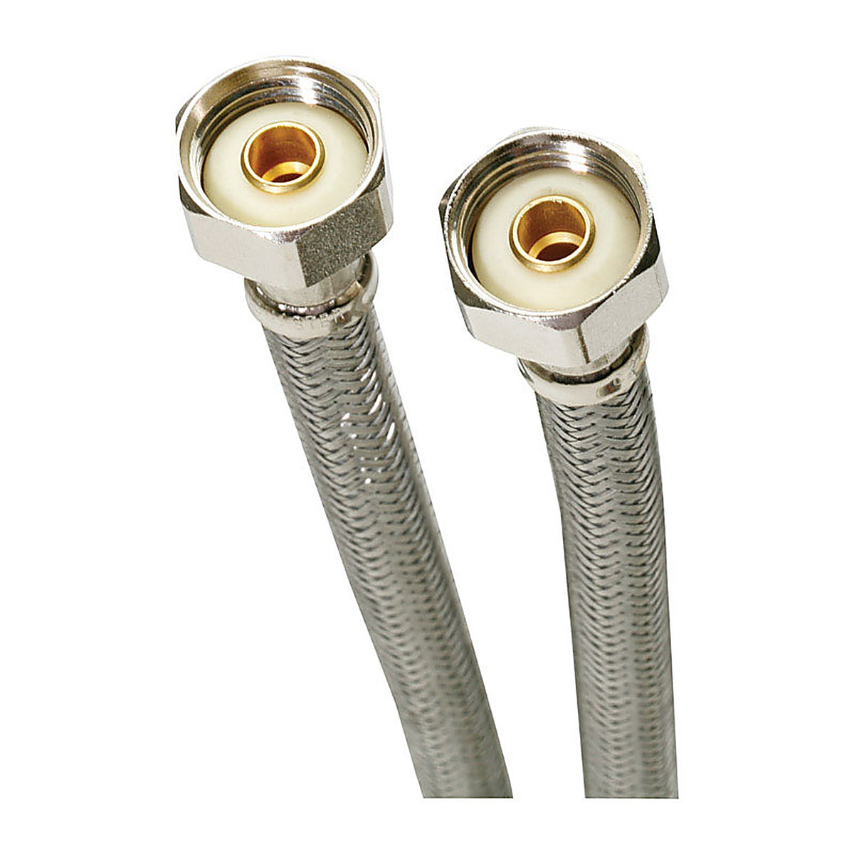Fluidmaster - B4F30CU - Universal 1/2 In. Fip X 1/2 In. D Fip 30 In. Stainless Steel Supply Line