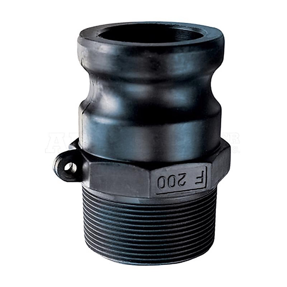 Abbott Rubber - QF-200-PP - Polypropylene 2 In. D X 2 In. D Male Adapter 1 Pack
