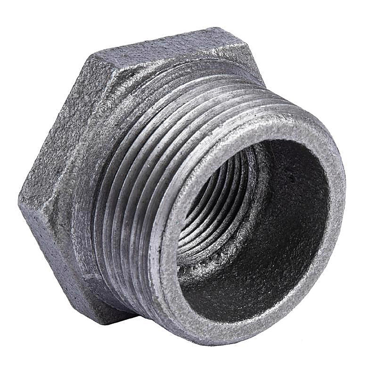 STZ - 310B-3814 - Industries 3/8 In. MIP Each X 1/4 In. D Fip Black Malleable Iron HEX Bushing