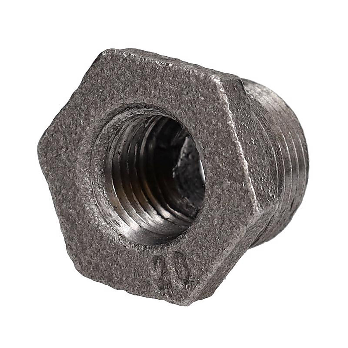 STZ - 310B-3814 - Industries 3/8 In. MIP Each X 1/4 In. D Fip Black Malleable Iron HEX Bushing