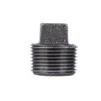 STZ - 501458 - Industries 1/8 In. MIP Each Black Malleable Iron Plug