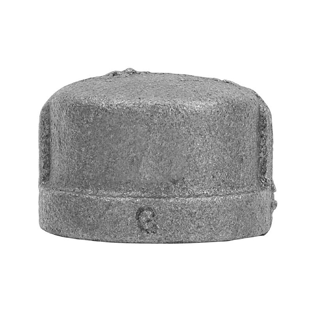 STZ Industries 310CA-38 3/8 in. FIP each T Black Malleable Iron Cap