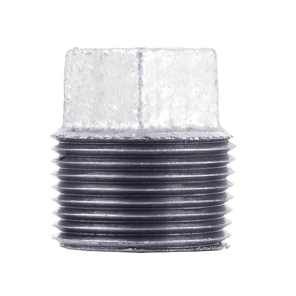 STZ Industries 311P-38 3/8 in. MIP each Galvanized Malleable Iron Plug