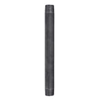 STZ Industries 302U34X9 3/4 in. MIP each X 3/4 in. D MIP Black Steel 9 in. L Nipple