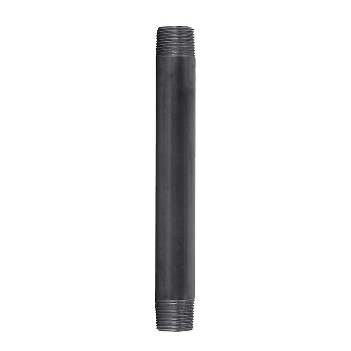 STZ Industries 302U1X10 1 in. MIP each X 1 in. D MIP Black Steel 10 in. L Nipple