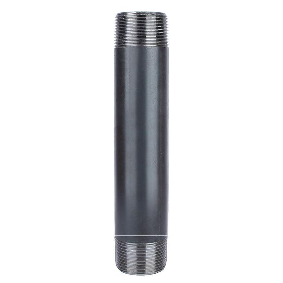 STZ Industries 302U114X10 1-1/4 in. MIP each X 1-1/4 in. D MIP Black Steel 10 in. L Nipple