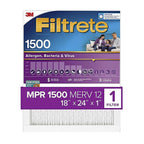 3M 2021-4 Filtrete 18 in. W X 24 in. H X 1 in. D 12 MERV Pleated Air Filter 1 pk